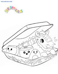 I made the drawing simple on purpose so you could try to add more stuff! Squishmallows Coloring Pages Printable Coloring Pages