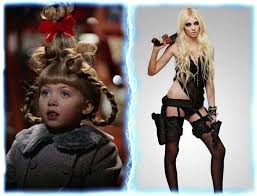 Then Now Cindy Lou Who Taylor Momsen Hollywood Gossip Moviehotties Com Celebs Cindy Lou Cindy Lou Who