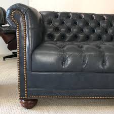 Browse affordable sofa beds online. Vintage Chesterfield Sofa In Slate Blue Leather At 1stdibs