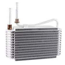 When the liquid refrigerant reaches the evaporator its pressure has been reduced, dissipating its heat content and making it much cooler than the fan air flowing around it. Mustang Air Conditioner A C Evaporator Core 82 86