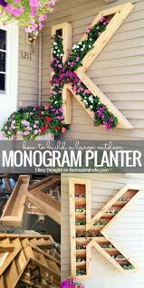 Diy Fabriquer Un Jardin Vertical En Forme De Lettres De L Alphabet Floriane Lemarie Garden Projects Fabulous Diy Easy Home Decor