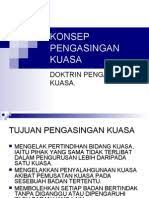 Pengasingan kuasa di malaysia kehakiman ydpa eksekutif perundangan di peringkat persekutuan  perdana menteri dan anggota kabinet melaksanakan fungsi eksekutif  turut menjadi ahli badan perundangan (parlimen). Konsep Pengasingan Kuasa