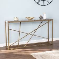Iliomar Console Table Reviews Joss Main In 2020 Skinny Console Table Console Table Furniture