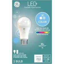 Weipin ceiling fan light bulbs,candelabra light bulbs,60 watt equivalent 550lm daylight 5000k candle chandelier led light bulb dimmable e12 small base standard replacement incandescent bulbs (6 pack). Ge Led Color Soft White 60w Replacement Led General Purpose A21 Led Bulbs Meijer Grocery Pharmacy Home More