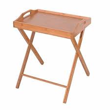 Wood Folding Tv Tray Portable Table Natural Color Walmart Com Folding Dining Table Wooden Dinner Table Wood Dining Table