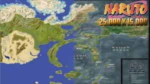 Browse and download minecraft naruto maps by the planet minecraft community. World Map Of Naruto World Painter 25000x15000 Youtube
