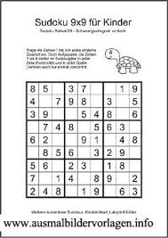 Sudoku 9x9 Einfach Hoofdrekenen Rekenspelletjes Werkbladen