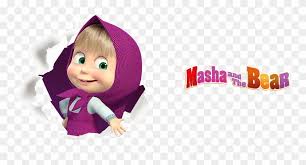 The image is transparent png format with a resolution of 3000×2000 pixels suitable for design use and personal projects. Kartun Masha Png Masha And The Bear Toys House Transparent Png 950x402 3974763 Pngfind
