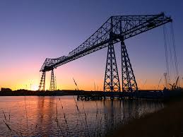 This bridge is an iconic image and landmark for middlesbrough. Hd Wallpaper Middlesbrough Transporter Bridge England River Tees Landmark Wallpaper Flare