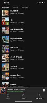 Spotify Jemmacritchley Song Playlist Spotify Playlist Names Ideas