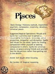 Pisces Zodiac Sign Book Of Shadow Printable Pdf Witchcraft Astrology Pisces Astrology Signs Find Your Zodiac Sign