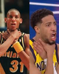 HALI TIME 🤯 The clutch in Indiana is working like it's '95. Tyrese  Haliburton went Reggie Miller in the fourth quarter and OT to take Game 1  against the Knicks. 📸: @slam