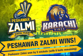 Peshawar zalmi vs karachi kings. Psl T20 2016 Peshawar Zalmi Beat Karachi Kings By 5 Wickets Brandsynario