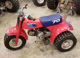 1985 Honda Atc70 Honda Motorcycle 4 Wheelers
