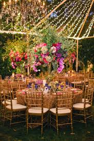 Colorful Outdoor Wedding With Supper Club Theme In Los Angeles Inside Weddings Outdoor Indian Wedding Outdoor Wedding Lights Wedding Decor