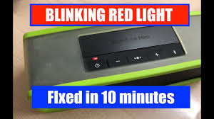 Fix The Blinking Red Light Issue On The Bose Soundlink Mini 2 Speaker In 10 Minutes Youtube