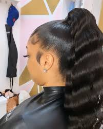 Let S Get Into This Soft Genie Ponytail W Crimps Thealmightyexperience Atlponytails Atl Hair Ponytail Styles Ponytail Styles High Ponytail Hairstyles