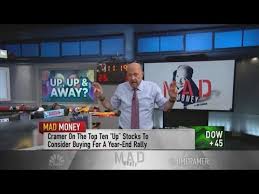 Stock prices fell on tuesday home sales in the us fell more than expected, and consumer confidence fell for the first the street's catherine ross and jim cramer discussed the latest stock market news. Jim Cramer Ten Up Stocks To Bet On A Year End Rally Youtube