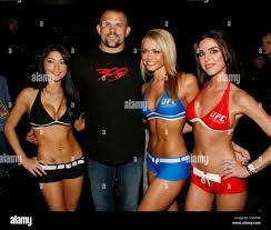 Chuck Liddell with Octagon Girls during the Ultimate Fighting Championship  UFC 65 at the Arco Arena in Sacramento, CA, on November 18, 2006. Photo  credit: Francis Specker Stock Photo - Alamy