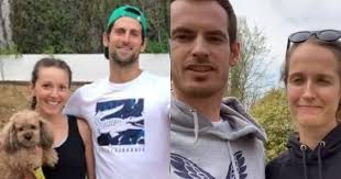 Andy murray, 33, and his wife kim have welcomed their fourth child together, a rep for the tennis. Watch Novak Djokovic Kim Clijsters Divij Sharan Answer Andy Murray S Partner Volley Challenge