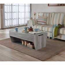 Coffee table lift top adjustable lift tabletop with hidden storage compartment for living room furniture (white & light brown) 4.7 out of 5 stars 5 $103.99 $ 103. Lift Top Coffee Table Target