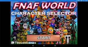 Fnaf World Simulator Apk Free Download Fnaf Fan Games