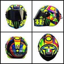 You hardly need a 101 different ones to choose from. Agv Valentino Rossi Helmet Design Bike Helmet Design Valentino Rossi Helmet Design