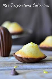 Madeleines En Coque De Chocolat Vanille Citron Le Blog Cuisine De Samar Recette Madelaine Recette Blog Cuisine Recette Madeleine