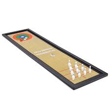 Tablebowl bowling pin set for shuffleboard tables is a premium shuffleboard bowling set 100% usa made and manufactured. Other Games 3 In 1 Bowling Curling Shuffleboard Table Top Family Game Ty6004 Power Play Com