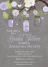 Mason Jar Bridal Shower Invitations Lavender Mason Jar Etsy Bridal Shower Rustic Bridal Shower Invitations Printable Bridal Shower