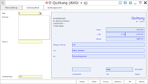 Quittung kann direkt eingesetzt werden. Info Desk E Quittung Ra Micro Software Ag