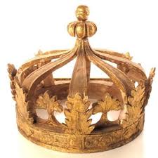 Wooden Crown Gold Wooden Crown Crown Canopy Wood Crafts Wooden Crown