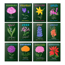 Prompt delivery and flowers were absolutely gorgeous. Birth Flower Card Set Stuart Gardiner Design Wolf Badger