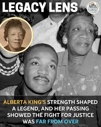 She raised a dreamer, led with grace, and left a legacy of light ✨🕊️  Alberta Williams King was a gifted educator, musician, and spiritual leader  whose quiet strength shaped the soul of