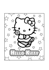Happy birthday images black and white clipart. Black And White Hello Kitty Coloring Home