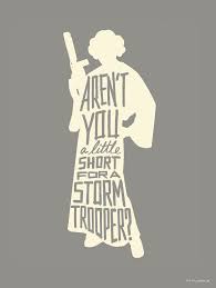 Chow down in true jedi fashion by getting your mitts on one of these star wars themed quote forks. Art Print Star Wars Silhouette Quotes Leia With Without Frame From 14 50