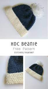 Luxurious Half Double Crochet Beanie Pattern Double Crochet Beanie Pattern Crochet Hats Free Pattern Crochet