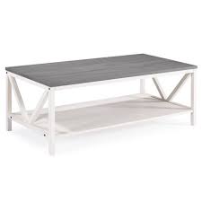 4.5 out of 5 stars 10. 48 Two Tone Distressed Wood Farmhouse Coffee Table Saracina Home Target