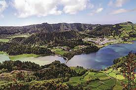 Açores ilha de são miguel. Lagoa Das Sete Cidades Recuperada