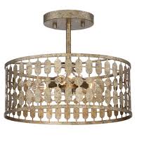 Ceiling Lights Semi Flush Mount Antique Gold Aurora Lighting Target