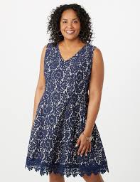 Plus Size Lace Crochet Hem Dress Dressbarn Dresses Plus Size Dresses Plus Size Maxi Dresses