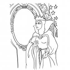 Snow white (mirror mirror) coloring pages. Free Online Snow White Coloring Pages Coloring And Drawing