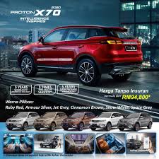 6 warna kereta x70 2021 tersedia di malaysia. New Proton X70 Auto Cars Cars For Sale On Carousell