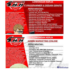 We did not find results for: Lowongan Kerja D3 Posisi Programmer Mei 2021
