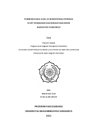 Bagi yang sudah berpengalaman menulis riwayat hidup pada skripsi sudah dianggap mudah, manun bagi yang jarang melakukan hal. 218950639 Contoh Tesis Pendidikan Dan Tesis Manajemen Pendidikan