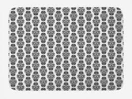 Check spelling or type a new query. Amazon Com Ambesonne Polish Folk Art Bath Mat Repetitive Pattern Of Monochrome Traditional European Floral Motif Plush Bathroom Decor Mat With Non Slip Backing 29 5 X 17 5 Charcoal Grey White Kitchen Dining