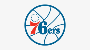 The philadelphia 76ers team's newest logo incorporates a rounded insignia design with the word philadelphia and stars around it. Philadelphia 76ers Logo Png Transparent Transparent Png 500x666 Free Download On Nicepng