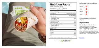 Taco Bell Nutrition Facts My Path Wellness