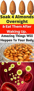 Soak 4 Almonds Overnight And Eat Them After Waking Up Amazing For The Body Today Health People Natural Cure For Arthritis Health Remedies Arthritis Remedies