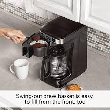 Due to its contents, this product cannot be shipped via our priority service or sent to alaska, hawaii, p.o. Hamilton Beach 46310 Programmable Coffee Maker Black Today Furniture